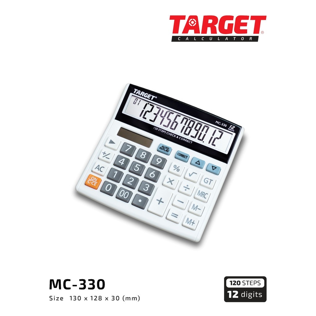 

Kalkulator Target MC-330 Check & Correct