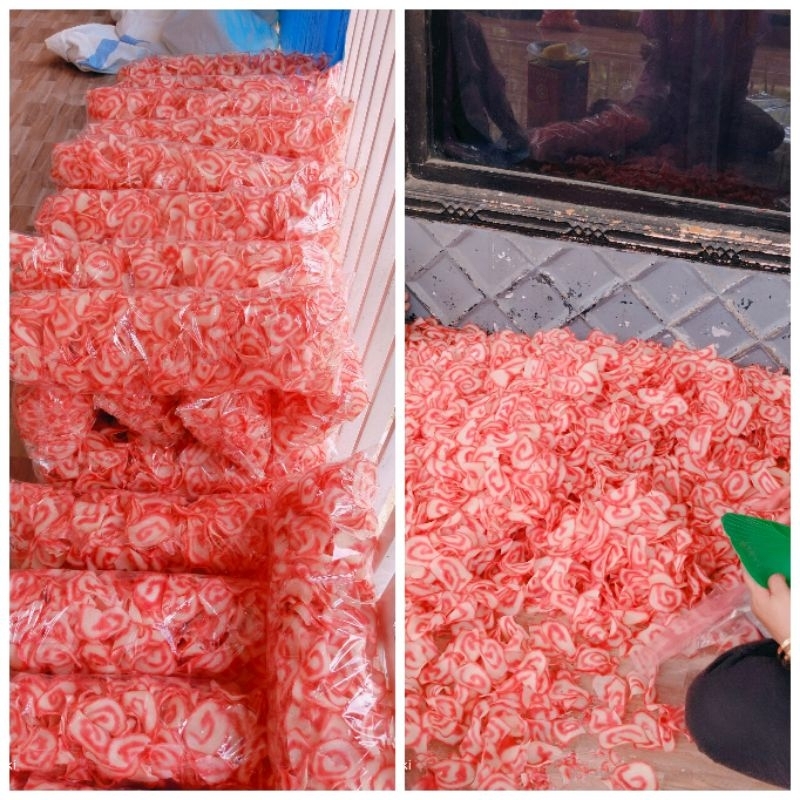 

kerupuk kromoleo singkong kemasan 500gram/kerupuk singkong