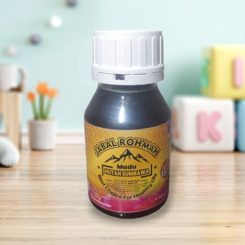 

Madu Hutan Sumbawa Asli Murni 350gram Jabal Rohmah Grade A 100% Alami Natural Pure Raw Honey