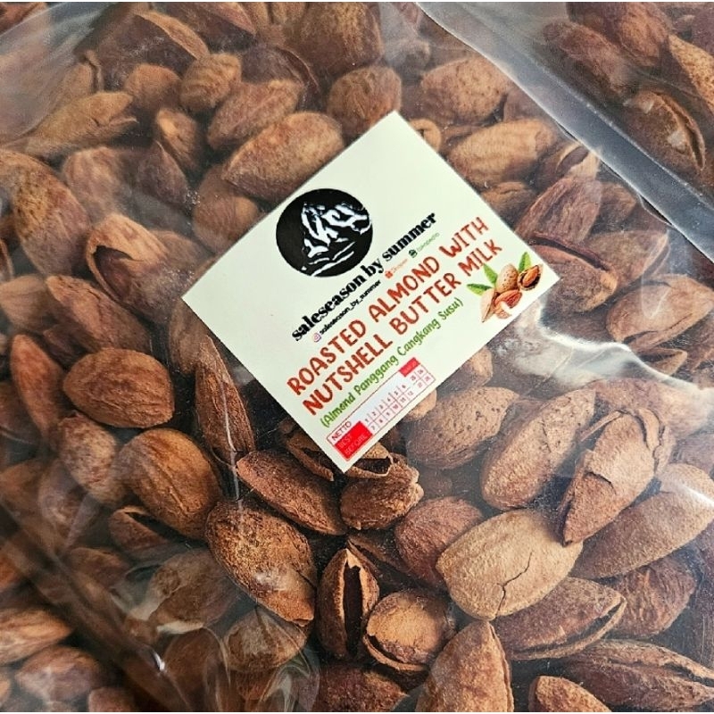 

ALMOND CANGKANG SUSU (Panggang) | ROASTED ALMOND w/ Nutshell BUTTERMILK
