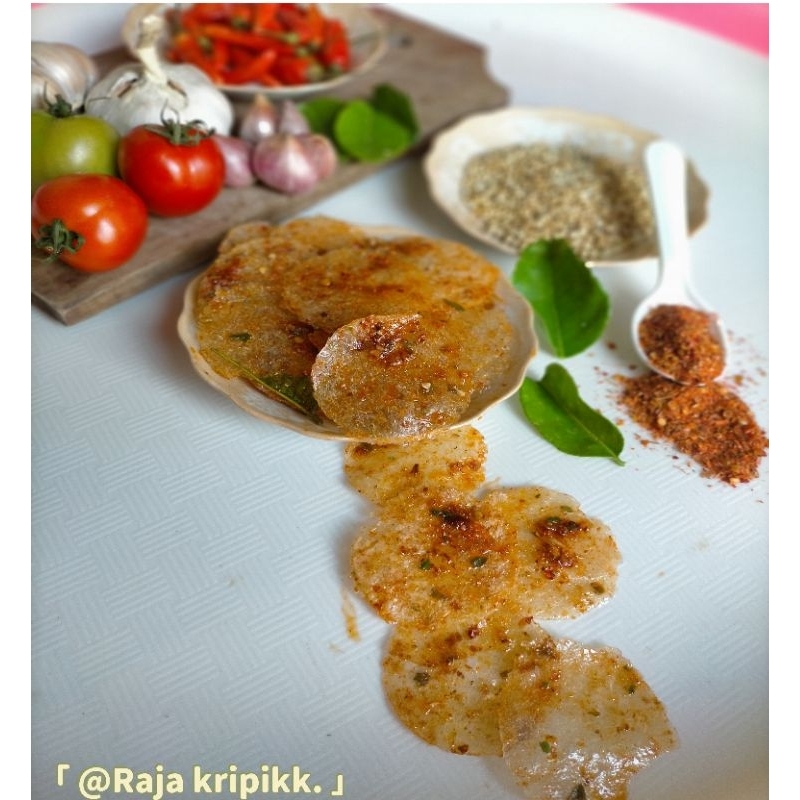 

Kripca keripik kaca kriuk rasa daun 250gr