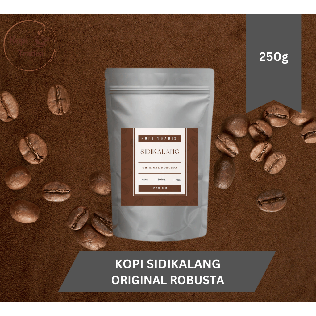 

Kopi Bubuk Sidikalang Original Robusta 250 gr