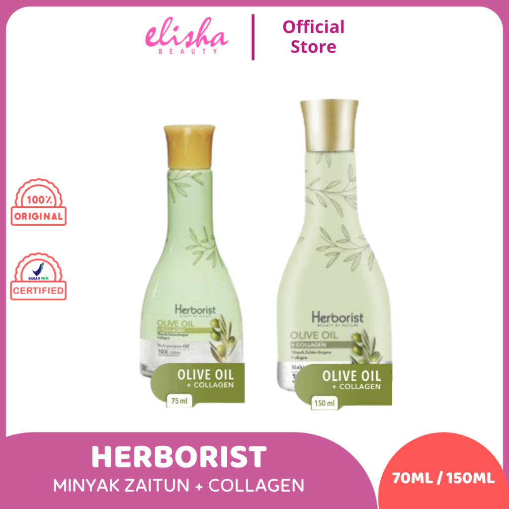 Herborist Minyak Zaitun + Collagen