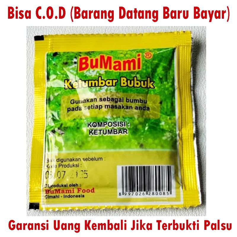 

Ketumbar Bubuk Murah Bumami Murni 100% Original