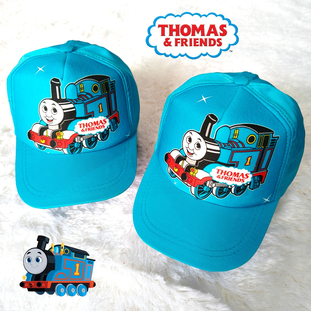Topi anak laki laki perempuan import karakter lucu thomas/topi tayo/topi robocar poli