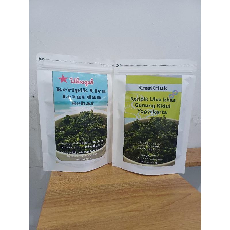

Keripik Rumput Laut Ulva dari Produk Ilmu Kelautan