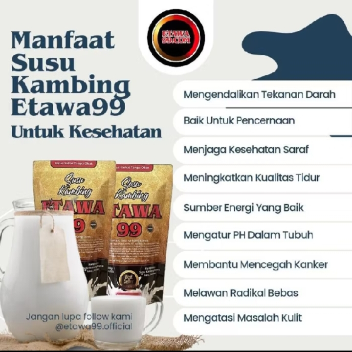 

etawa99/susu kambing + gula aren sehat tanpa obat