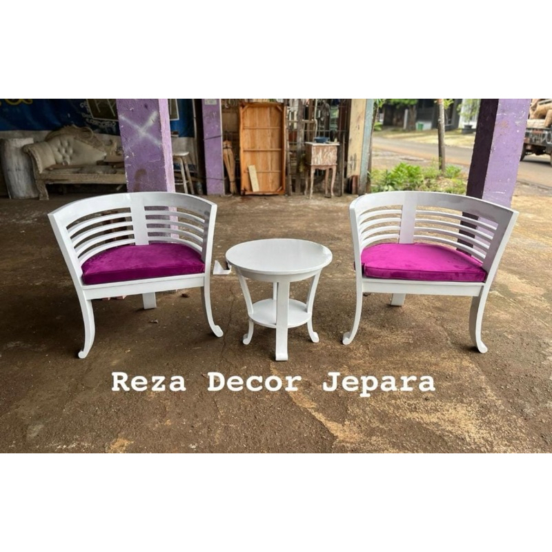 Kursi teras cantik jati minimalis kursi teras jati / kursi teras cantik duco / kursi teras murah