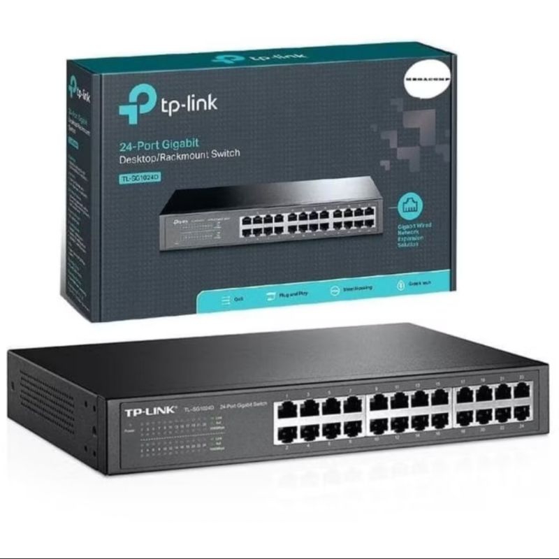 TP-LINK TL-SG1024D 24 Port Gigabit