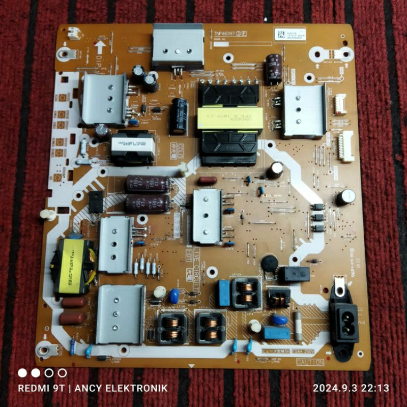 PSU POWER SUPPLY TV PANASONIC TH-43FX600G - TH 43FX600G - TH 43FX600