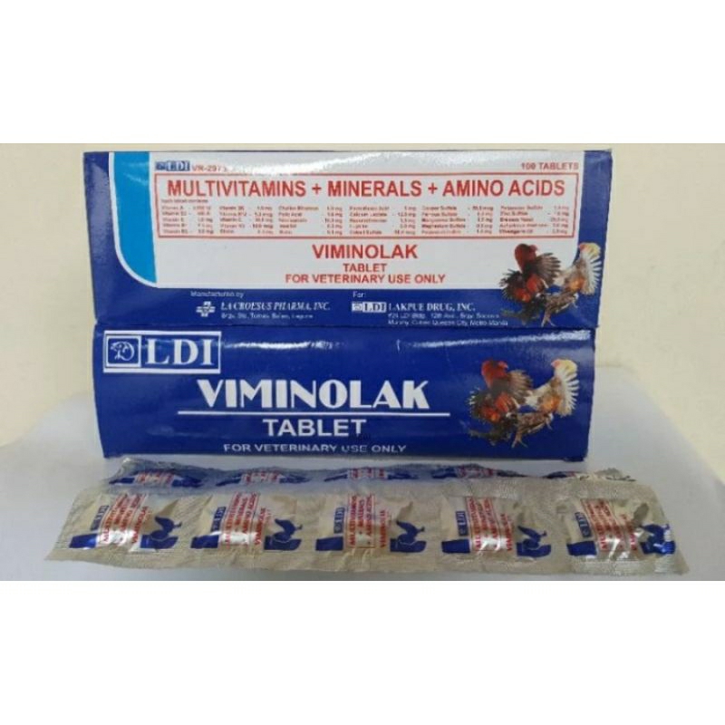 VIMINOLAK PENGUAT OTOT SAYAP VITAMIN AYAM ADUAN Piliphins Bangkok PETARUNG