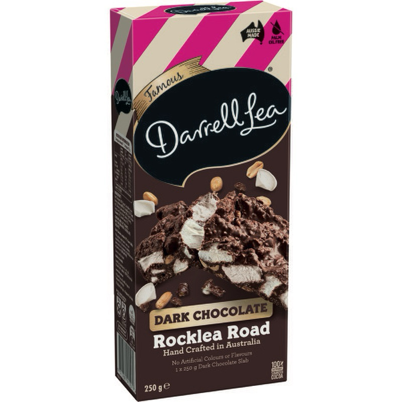 

Darrell Lea Dark Chocolate Rocklea Road 250g - Australia