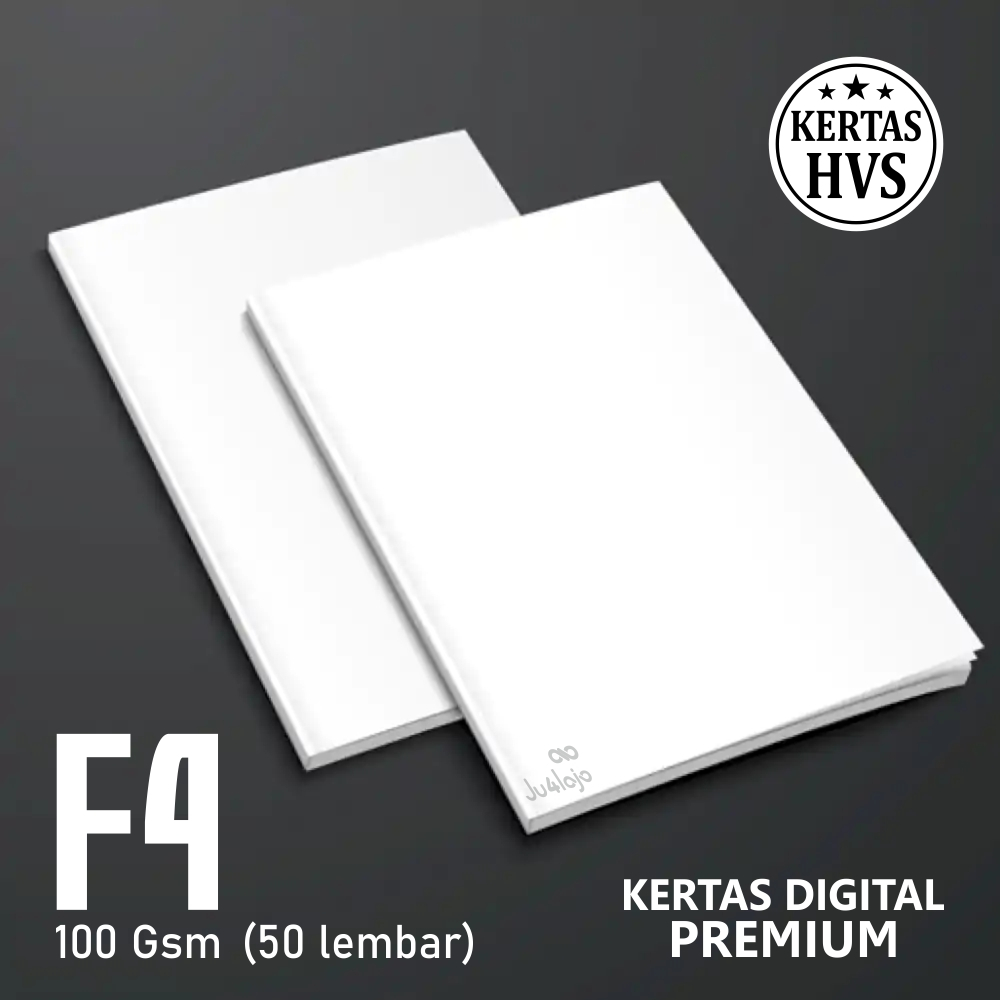 

JU4LAJA - KERTAS HVS F4 100 GSM (50 LBR) SERBAGUNA | KERTAS PRINT - FOTO COPY - PRAKARYA | TEBAL | COCOK UNTUK PENGGUNAAN SEKOLAHAN - KANTORAN - PROFESIONAL - RUMAHAN | MURAH & BERKUALITAS