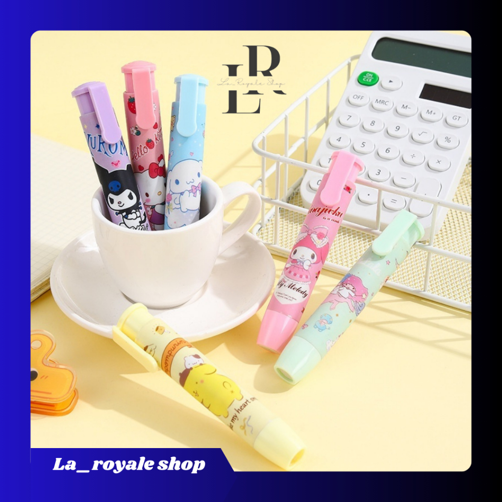 

Penghapus Pensil Mekanik Motif Karakter Kartun Press Mechanical Pencil Eraser Penghapus Pensil Mekanik Cetekan