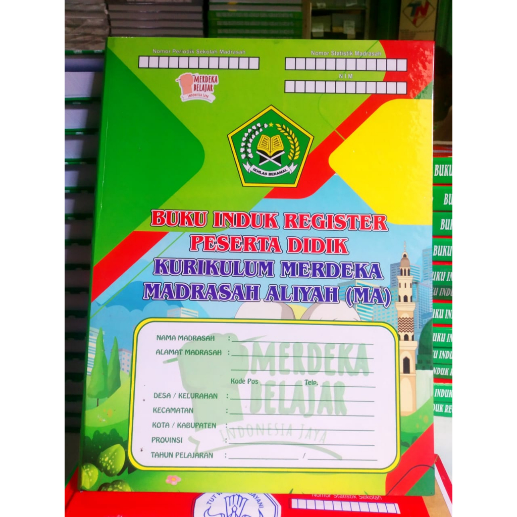 

Buku Induk Siswa MA Kurikulum Merdeka Edisi Terbaru