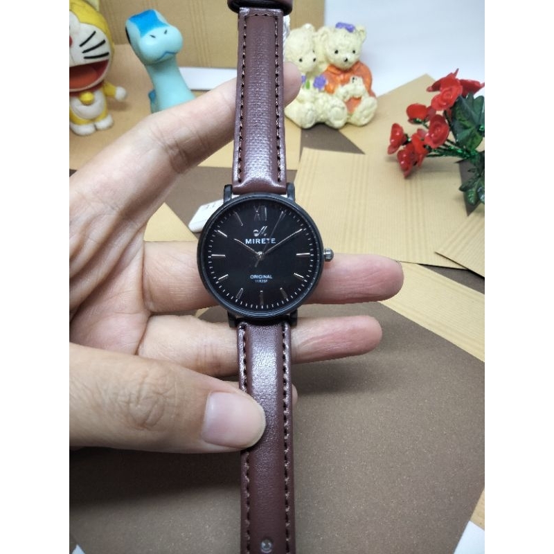 JAM TANGAN KALEP COKLAT WANITA JAM FASHION MURAH