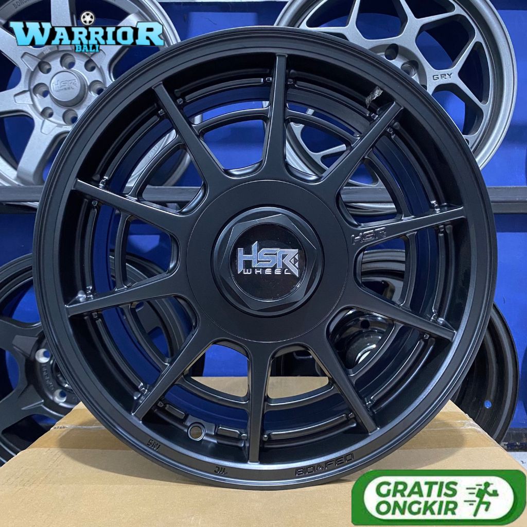 Velg HSR BOAFEO Ring 15 Untuk Freed Brio Karimun Avanza R15