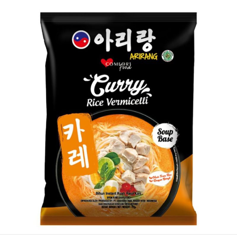 

Arirang Curry Rice Vermicelli Bihun Instan Kuah Kari 73 g