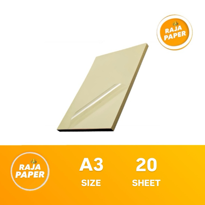 

Kertas Sticker Vinyl Transparant A3 20 Lembar By CAMEL . ( 297 Mm x 420 Mm ) / ( 29.7 Cm x 42 Cm ) , 20 Lbr / 20 Pcs , Stiker , Vinil , Vynil , Transparan , Bening .
