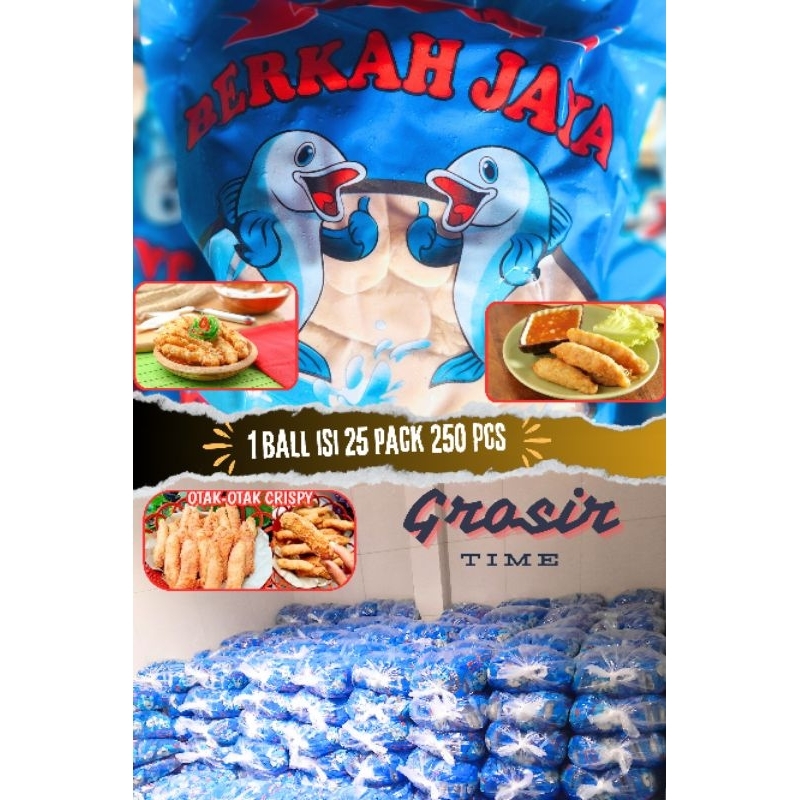 

Grosir Otak Otak Berkah Jaya 1 Ball 25 Pack Mengembang Nempel Crispy bisa kirim langsung free ongkir