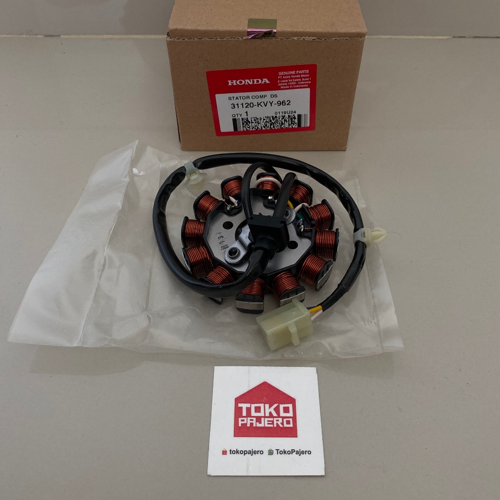 Spull Assy Stator Comp Beat Karbu Original AHM 31120-KVY-962