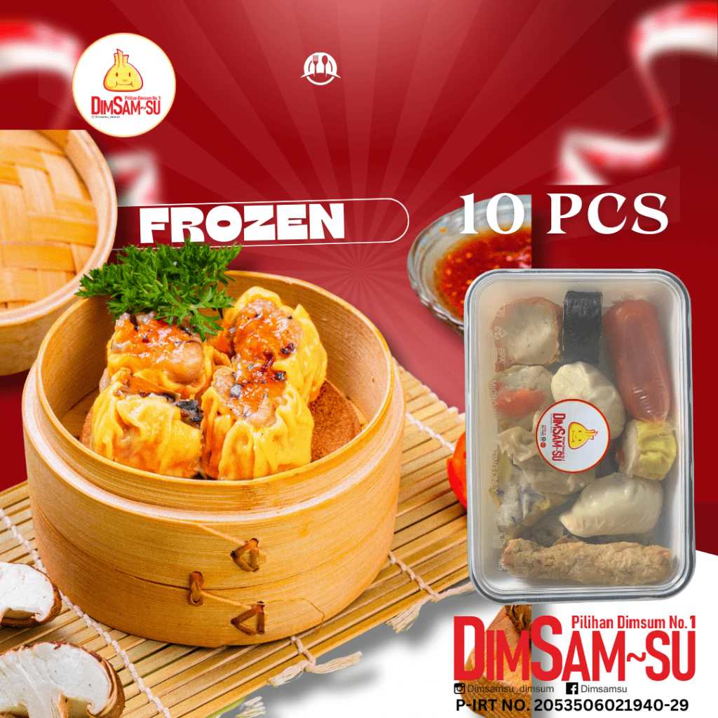 

Dimsum SIOMAY JAMUR Dimsamsu Dimsum Enak Murah /Dimsum Frozen/Enak/murah/Frozen food (Khusus Jawa Timur)