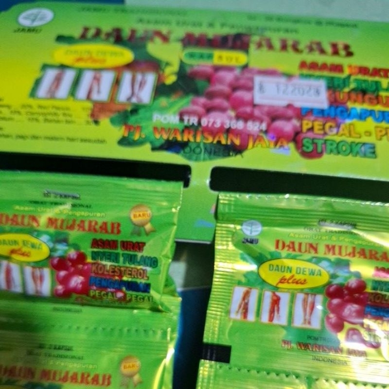

Capsul Daun _Mujarab* Original
