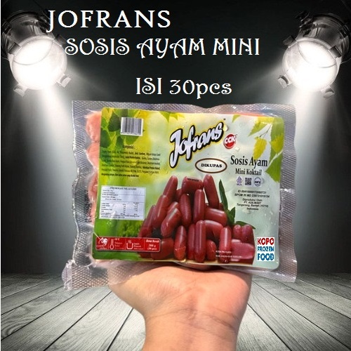 

Jofrans Mini Sosis Ayam isi 30 300g