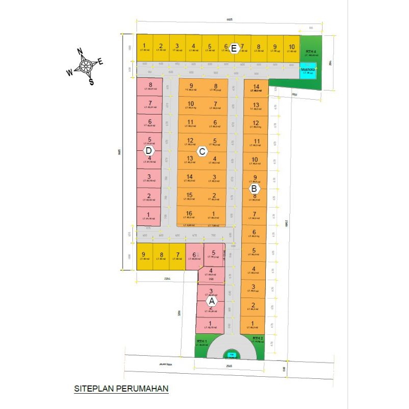 Siteplan Perumahan