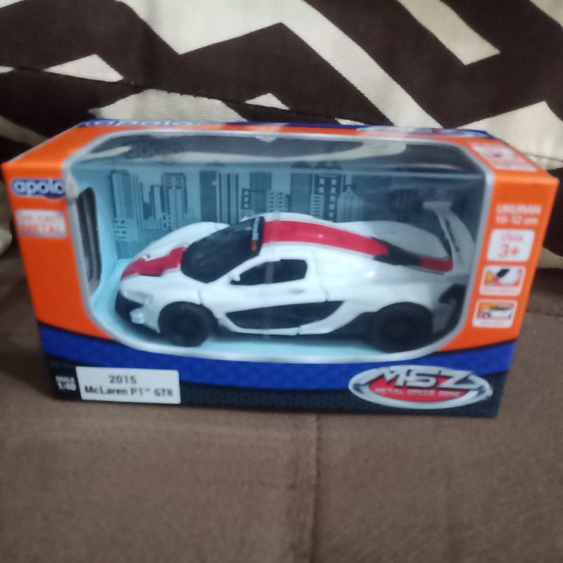 2015 mclaren p1 gtr apolo putih merah