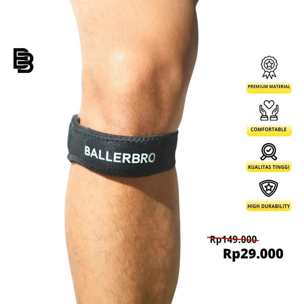 Patella Knee Support Brace (Knee Strap) BALLERBRO