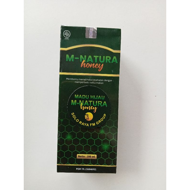 

M-NATURA Honey Madu Hijau 200ml