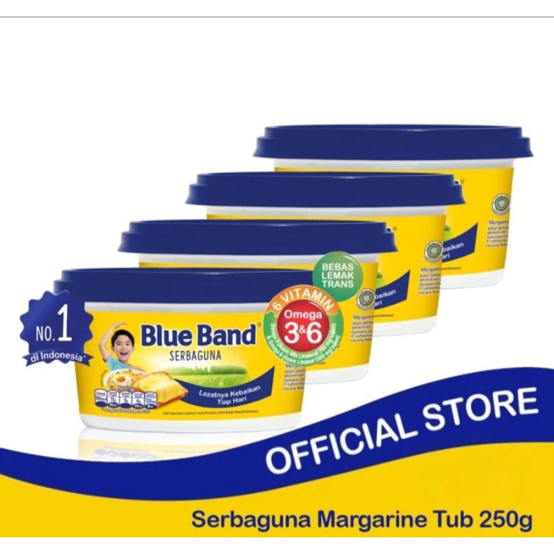 

BLUE BAND CUP 250 GRAM SERBAGUNA