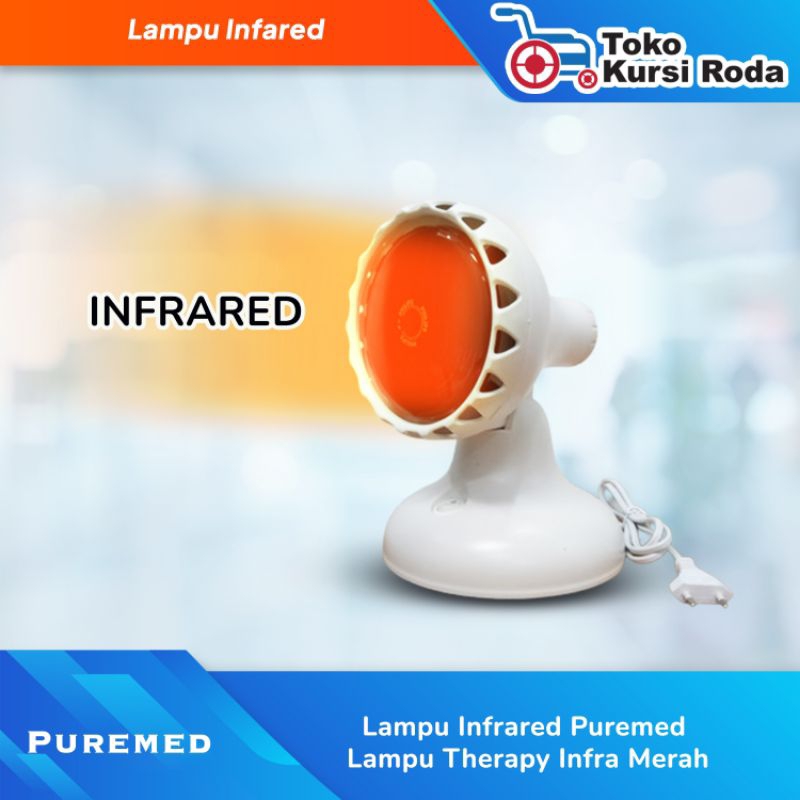 Lampu Infrared Puremed/Lampu Therapy Infra Merah/Lampu Infrared/Medical Infrared
