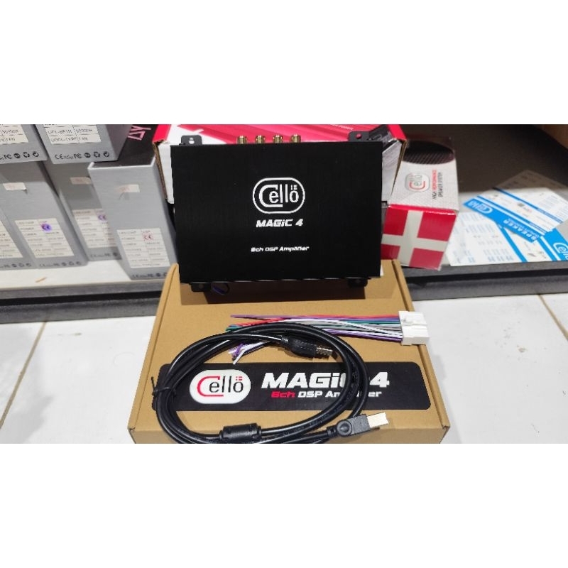 Prosesor cello magic 4 6 channel