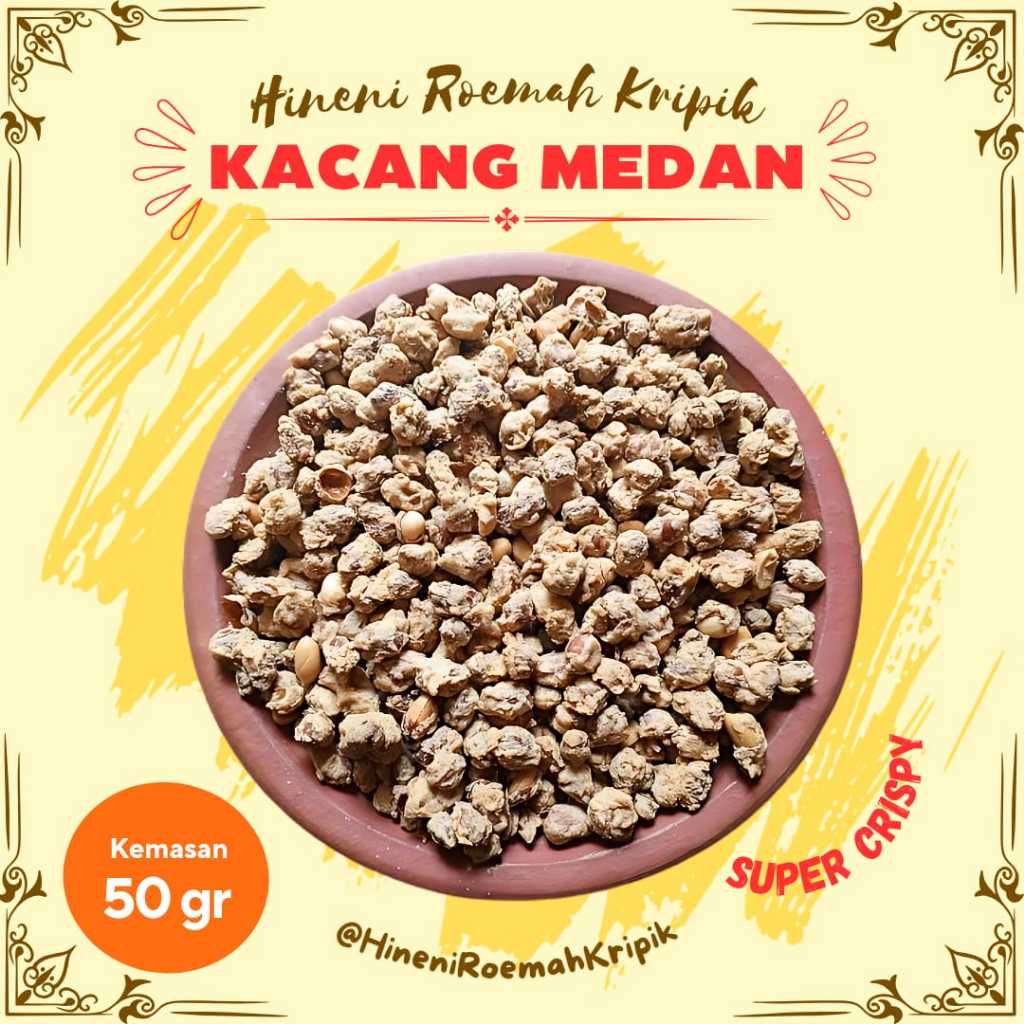 

Kacang Medan Enak dan Gurih 50g & 100g