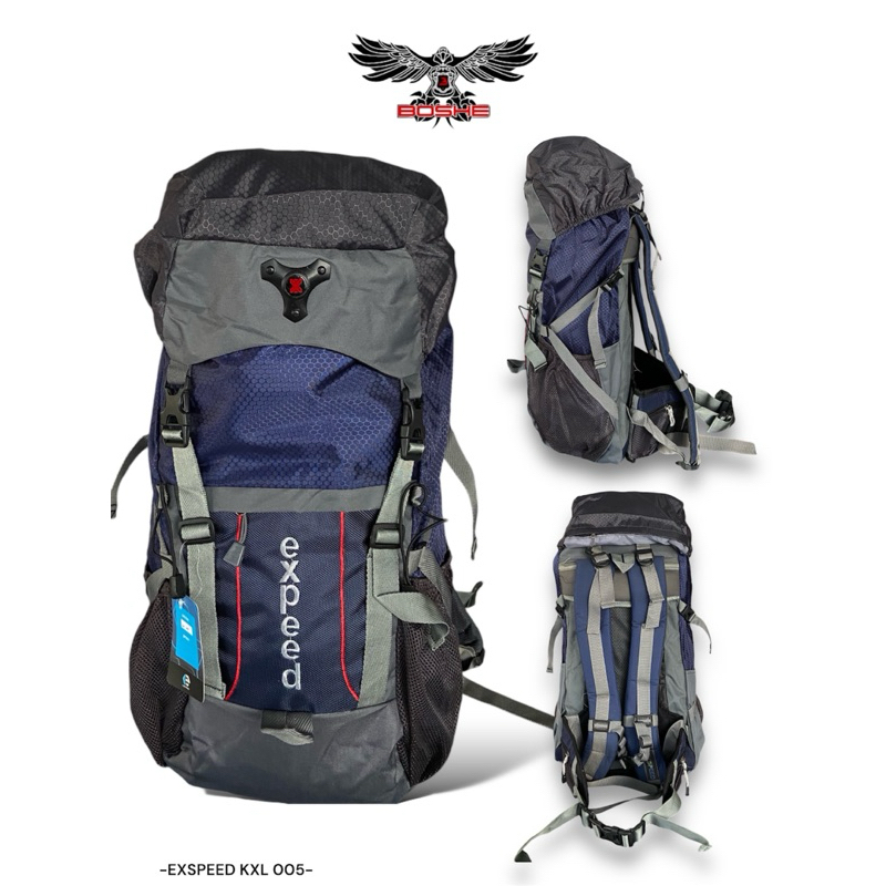 TAS GUNUNG BOSHE 60L,Tas Ransel Hiking Premium 60L/Expeed KXL005