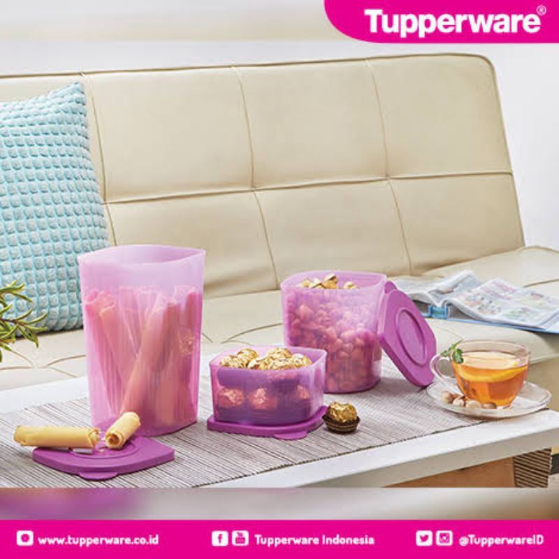 TUPPERWARE TOPLES FRESH & FANCY SET