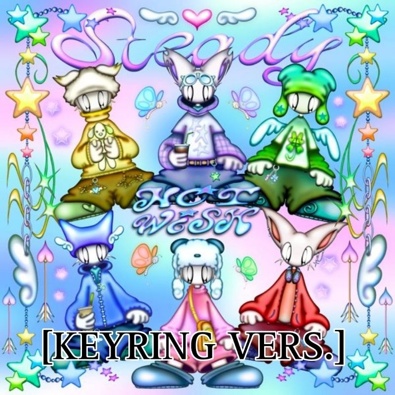 [PO] NCT WISH - 1st Mini Album [Steady] (Keyring Vers) / ALBUM NCT WISH STEADY KEYRING VERS