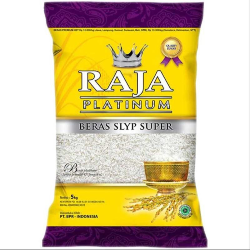 

Raja Platinum Beras Slyp Super 5 kg