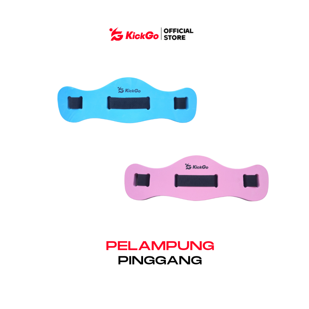 Kickgo Sabuk Pelampung Pinggang Berenang Dewasa Anak Swimming Floating Belt Training Float Bahan EVA