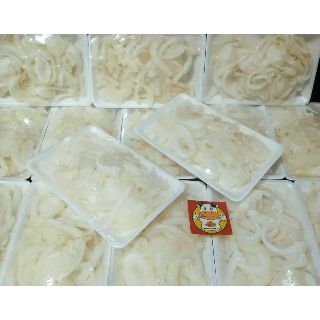 

ONION SLICE / BAWANG BOMBAY IRIS KEMASAN 150GR - DISASS JOGJA