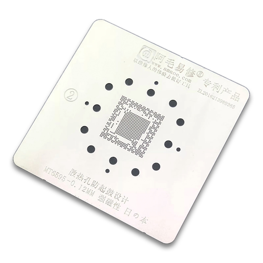 Cetakan Ic Amaoe Cpu Mt6595 Bawah 0.12Mm Magnetic Bahan Jepang (For Mold U2) Original 