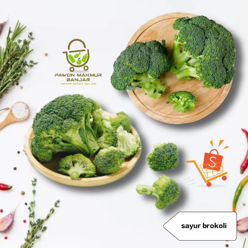 

SAYUR BROKOLI HIJAU / 250gr - 500gr