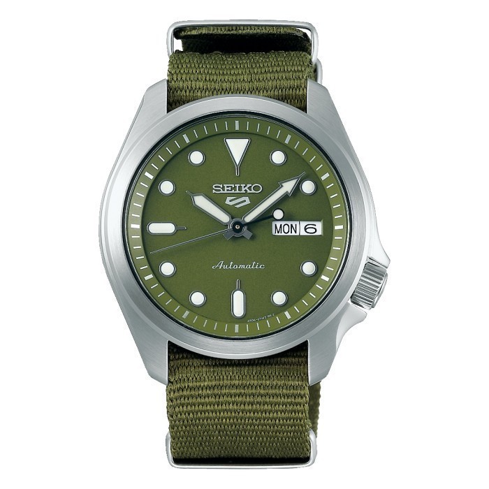 Seiko 5 Sports SRPE65K1 SRPE65 Green Olive Original