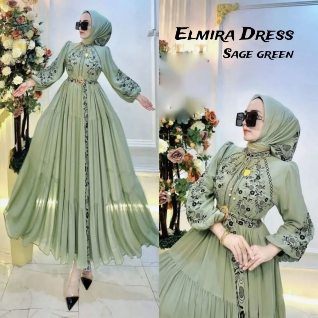 Gamiz Remaja Premium 2026 Games Sarii Muslimah Games Jumbo Mewah Dress Syari Murah Gamos Trendy Syar