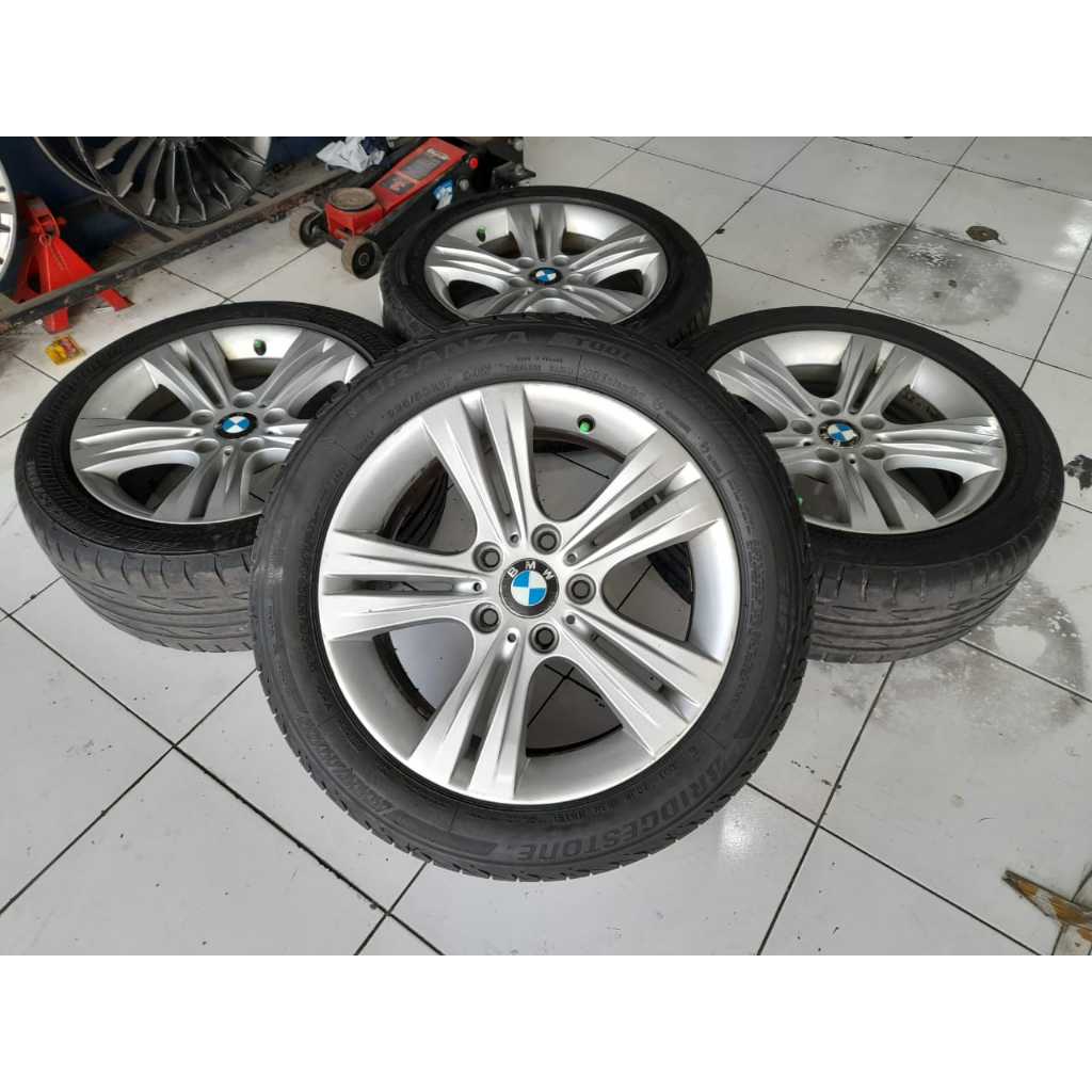 Velg BMW Ring 17 Lebar 8 Oem Pcd 5x120 Murah R17 Free Ongkir (Velg Only)