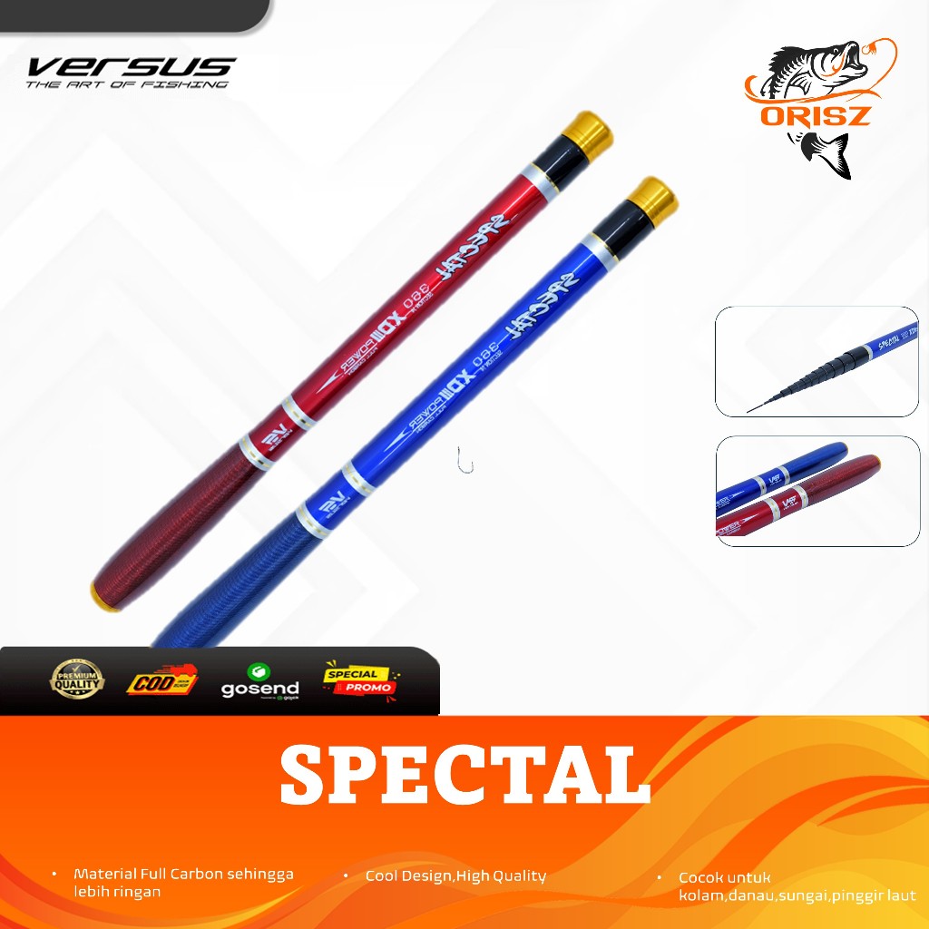 Joran Tegek Versus Spectal - Full Carbon - Hight Quality