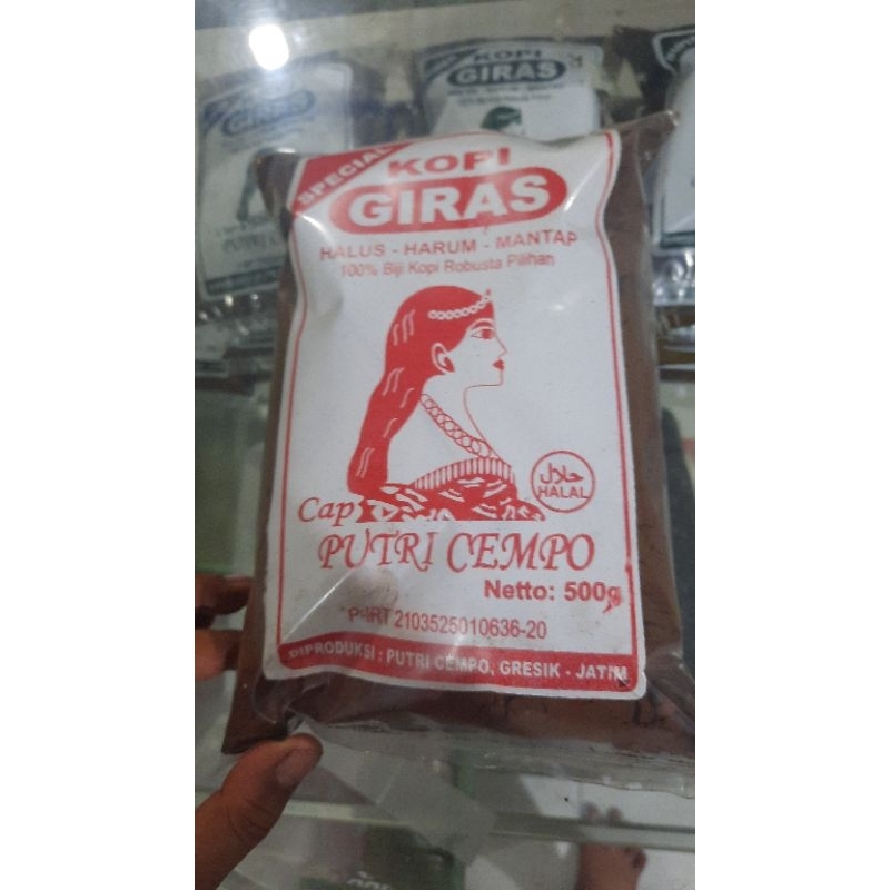 

kopi bubuk cap putri cempo SPECIAL 500gr