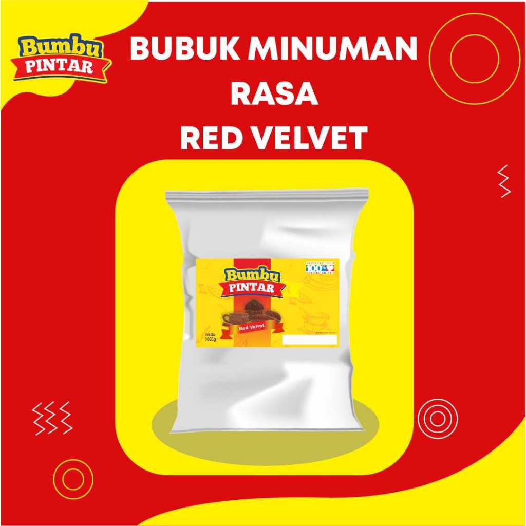 

Bubuk Rel velvet - bubuk minuman -red velvet powder 1 kg -powder red velvet